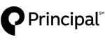 Principal logo with black P symbol and text on white background