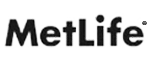 MetLife logo in black text on white background, dental insurance provider.